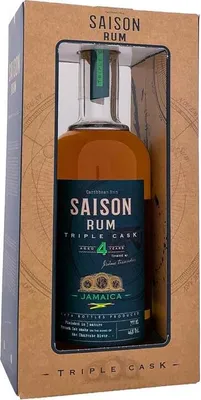 Produktbild von Rum Saison Triple Cask Jamaica 4 Years + Box 700ml 46% Vol.