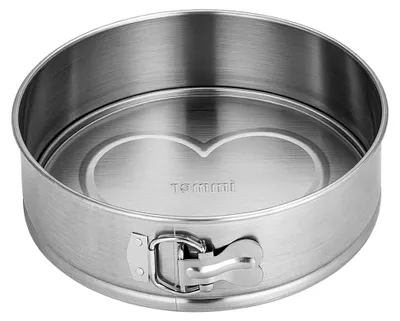 Produktbild von Kuchenform aus Edelstahl, unbeschichtet, PFAS-frei, 25 cm, spülmaschinenfest
