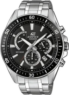Obrázek produktu pro Hodinky Casio Edifice EFR-552D-1AVUEF, stříbrné, černé, quartzové, analogové