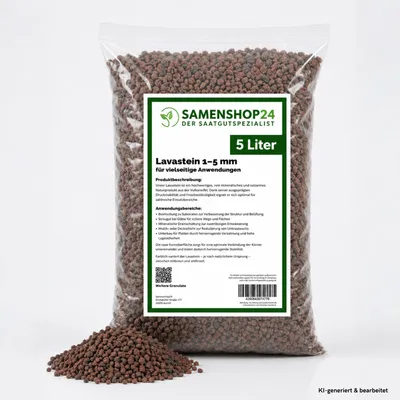 Produktbild von Lavagestein 5 Liter Ø 1–5 mm – Mineralisches Pflanzgranulat & Drainage, Vulkaneifel