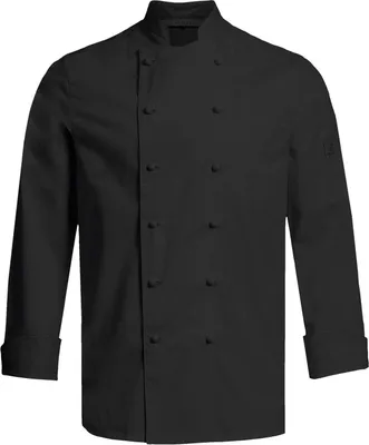 Produktbild von Greiff GASTRO MODA Cuisine Herren Premium-Kochjacke Schwarz L