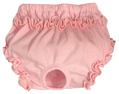 Produktbild von Croci C7080651 Monatshöschen Rouches, Größe M 30/35cm, pink