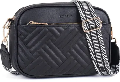 Zdjęcie produktu dla Pikowana damska torba na ramię Torba crossbody ze skórypoliuretan Regulowany pasek