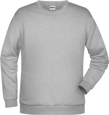 Produktbild von Klassisches Rundhals Sweatshirt für Herren grey-heather, Gr. 5XL