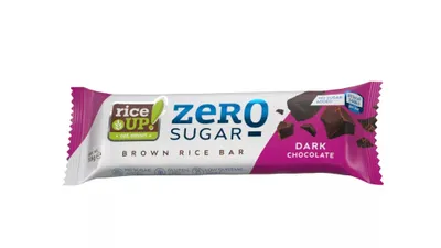 Obrázek produktu pro Rice Up Zero Bezlepková rýžová tyčinka bez přidaného cukru - tmavá čokoláda (18g), 103858