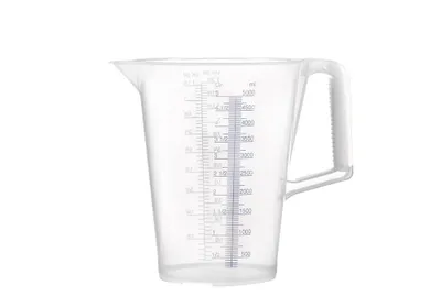 Produktbild von PRESSOL Messbecher 5l blau bedruckte Skala PP - 7085