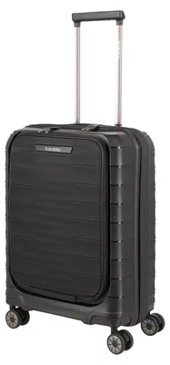 Productafbeelding van Travelite MOOBY Trolley, 4 wielen, met voorvak, zwart
