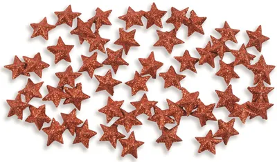 Produktbild von Riffelmacher Streudeko Sterne 74028 - 1,5 cm - Rot