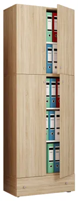 Produktbild von Büroschrank Aktenschrank Lona 5fach S