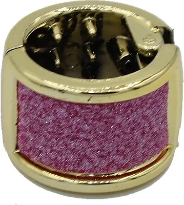 Produktbild von Pinke Mini Glitzer Haarklammer für Half-Up-Half-Down Frisuren