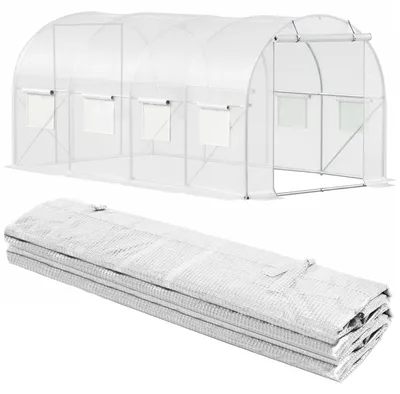 Productafbeelding van Folie Voor Kweekkas - Tuinkas - Broeikas - Plantenkas -Folie - 400x250x200 CM