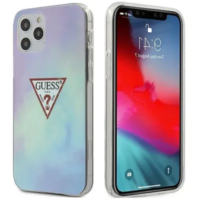 Produktbild von Guess Guhcp12Lpcumcgc02 Iphone 12 Pro Max 6,7"" Niebieski/Blau Hardcase Tie & Die Collection