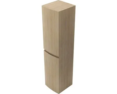 Produktbild von Baden Haus Hochschrank Vague BxHxT 40 x 170 x 40 cm Tabak Eiche fertig montiert