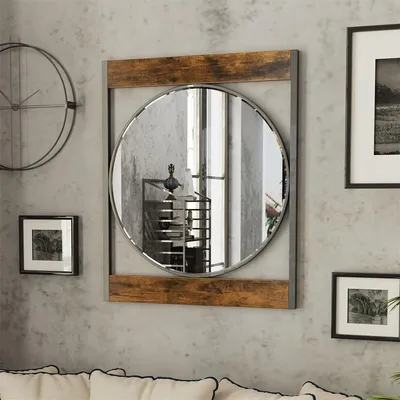 Immagine prodotto di Specchio da parete - Specchio - Specchio da trucco - Specchio da bagno - Specchio per il soggiorno - Design industriale