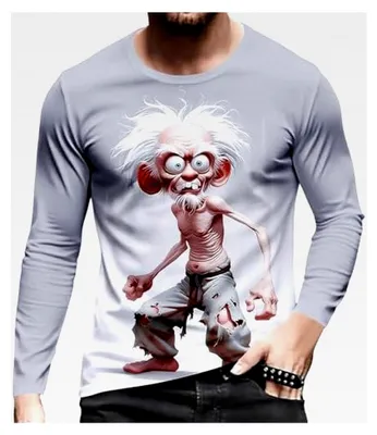 Produktbild von Langärmliges T-Shirt mit Tiermotiv-Print – Ein Grafik-Shirt für Alltag und Freizeit