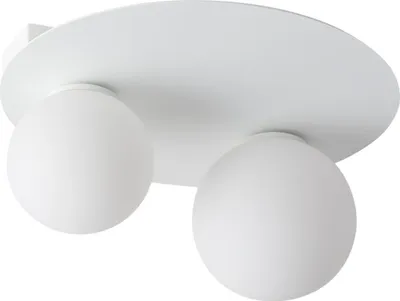 Zdjęcie produktu dla Lampa sufitowa Argon biała 2xG9x12W metal wym:19x33x33cm IP20 Sigma Lighting