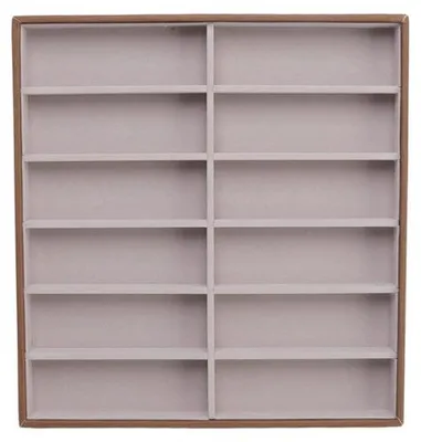 Produktbild von Sonnebrillenhalter - PU/Holz - 12 Fächer - Modern/Praktisch - Raumsparender - Dauerhaftes Material - Sonnebrillenhalter