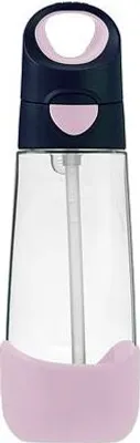 Produktbild von B.box -Trinkflasche mit einem Stroh 600 ml - Indigo/Rosa
