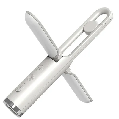 Produktbild von LED-Campinglaterne, wiederaufladbares Notlicht für Stromausfälle, tragbare Outdoor-Taschenlampe, 9 Modi, faltbar für Zuhause, Camping, Angeln