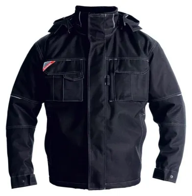 Image de Blouson Matelassé Engel Oxford Noir Chaleur, Robustesse Et Confort Professionnel - Engel