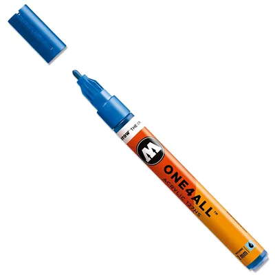 Produktbild von Molotow Acrylmarker ONE4ALL ACRYLIC 127HS 2 mm, Nr. 224, metallic blau