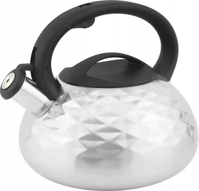 Produktbild von HausPremium Edelstahl-Wasserkocher mit Pfeife 3L Induktion