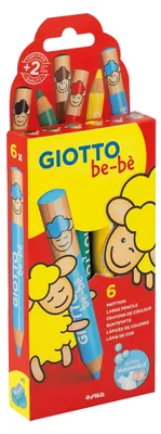 Obrázek produktu pro Giotto Be-be Smíšené barvy 6 kusů