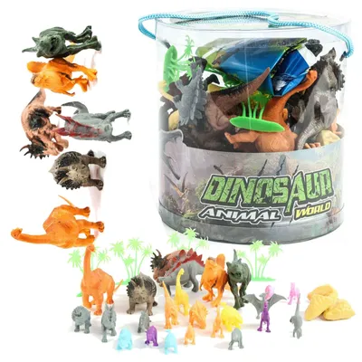 Zdjęcie produktu dla Zestaw 12 Figurek Dinozaurów dla Dzieci, Figurki Dino, Zabawki Dinozaury, Prezent Archeolog