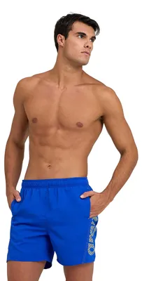 Productafbeelding van Arena Fundamentals Logo Boxer, heren strand- en zwemshorts, heren badkleding