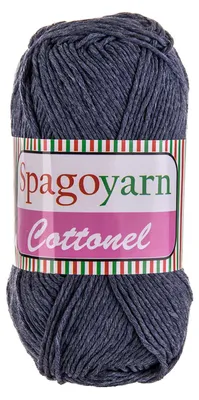 100g Strickgarn Cottonel Uni Häkelgarn Strickwolle schiefergrau