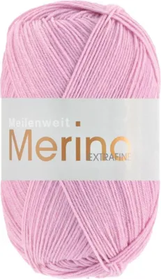 Produktbild von Lana Grossa - Meilenweit 100g Merino Extrafine uni 2435 flieder