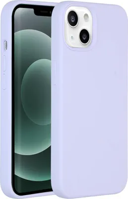 Zdjęcie produktu dla Accezz Liquid Silicone Backcover dla Apple iPhone 13 Mini - fioletowy