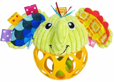 Produktbild von Rasselball Elefant für Babys