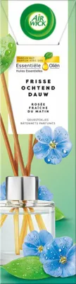 Zdjęcie produktu dla Air Wick - Pałeczki zapachowe - Świeża poranna rosa - Olejki eteryczne - 40 ml - 1 szt