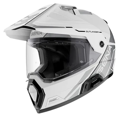 Produktbild von Sena Helm Outlander weiß - Größe XL