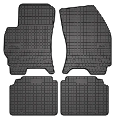Produktbild von Gummi-Fußmatten für Ford Mondeo III 2000-2007 – 4-tlg, Schwarz, passgenau