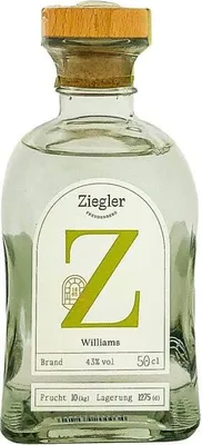 Produktbild von Ziegler Williams Brand 500ml 43% Vol.