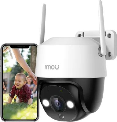 Produktbild von Imou 2K 360° WLAN-Überwachungskamera für den Außenbereich, 30 m Nachtsicht, Zwei-Wege-Audio, IP66