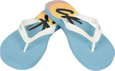 Produktbild von Flip-Flops Slipper Uni Bademode CK CALVIN KLEIN Artikel KM0KM00500 FF SANDALS, Piede 37/38, Gomma %,NON APPLICABILE 100