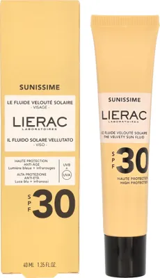 Produktbild von Sonnencreme Lierac Sunissime The Velvety Sun Fluid SPF30