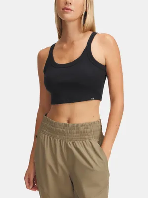 Produktbild von Under Armour Damen Ua Rival Rib Baby Tank 6000265-001__LG