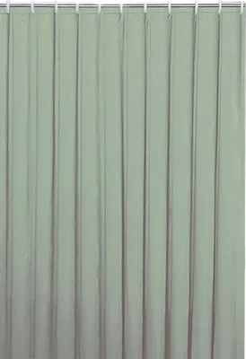 Zdjęcie produktu dla Zasłona prysznicowa 180x200cm, 100% poliester, zielona