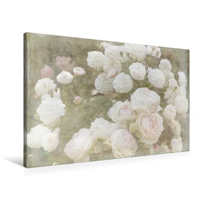 Produktbild von Calvendo Textil-Leinwand 90 cm x 60 cm quer Romantische Rosen - Shabby Chic Style, Cross Martina; 7295975