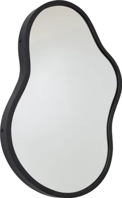 Produktbild von LOFT42 Spiegel Origa - Organische Form - Metall - Schwarz - 70x40