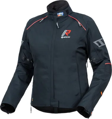 Produktbild von Rukka Rexiina GTX Damen Motorrad Textiljacke, schwarz/rot, 34