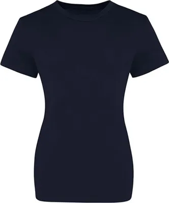Produktbild von Just Ts JT100F | Damen Shirt The 100 Girlie T, kurze eingesetzte Ärmel - Farbe: Oxford Navy - Größe: L