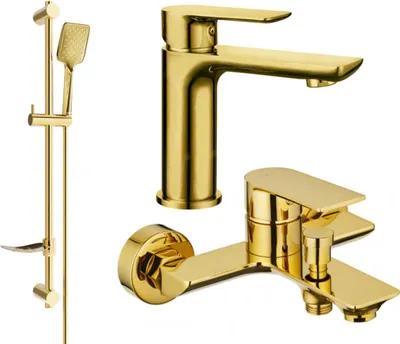 Immagine prodotto di Mexen Alfa DF62 set da vasca, oro - 745703DF62-50