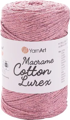 Produktbild von Yarn Art Macrame Baumwolle Polyester 2 mm 205 m 743 Schnur