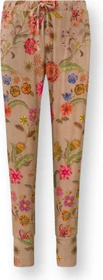 Produktbild von Pip Studio Bobien Long Trousers Coco Flower Farbe Sand Größe XXL