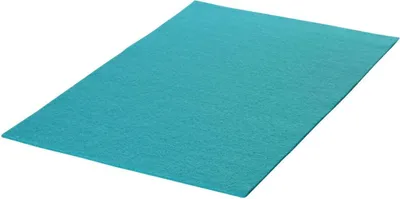 Obrázok produktu pre Textilná plsť tyrkysová vhodná na výrobu a zdobenie 20x30cm